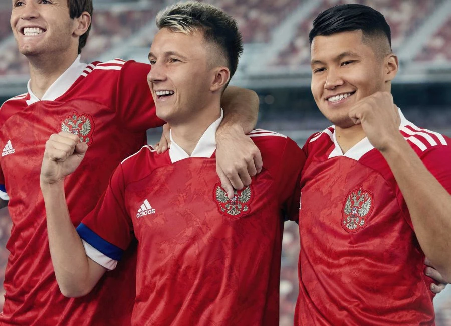 Russia Euro 2020 Adidas Home Kit #russia #adidasfootball #footballshirt