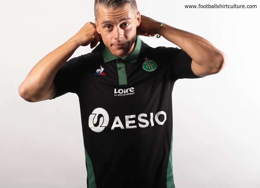Saint-Etienne 2018-19 Le Coq Sportif Third Kit