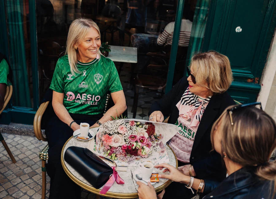 Saint-Étienne 25/26 Hummel Pink October Shirts