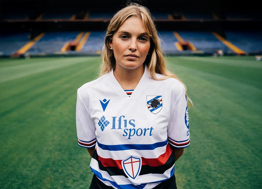 Sampdoria 25/26 Macron Away Kit