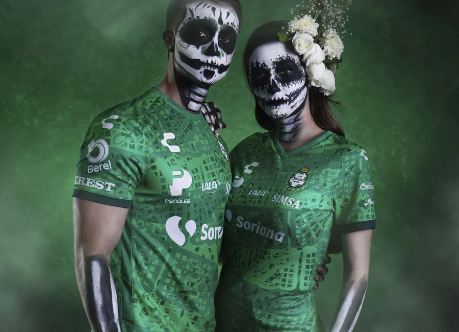 Santos Laguna 2020 Charly Día de Muertos #SienteTusColores #ModoGuerrero #DíaDeMuertos #ClubSantos