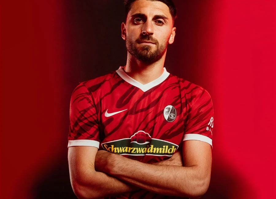 SC Freiburg 2021-22 Nike Home Shirt #SCF #SCFreiburg #Freiburg #nikefootball