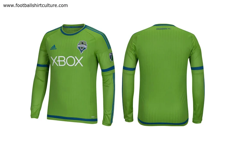 Seattle Sounders 2015 Adidas Home Football Shirt