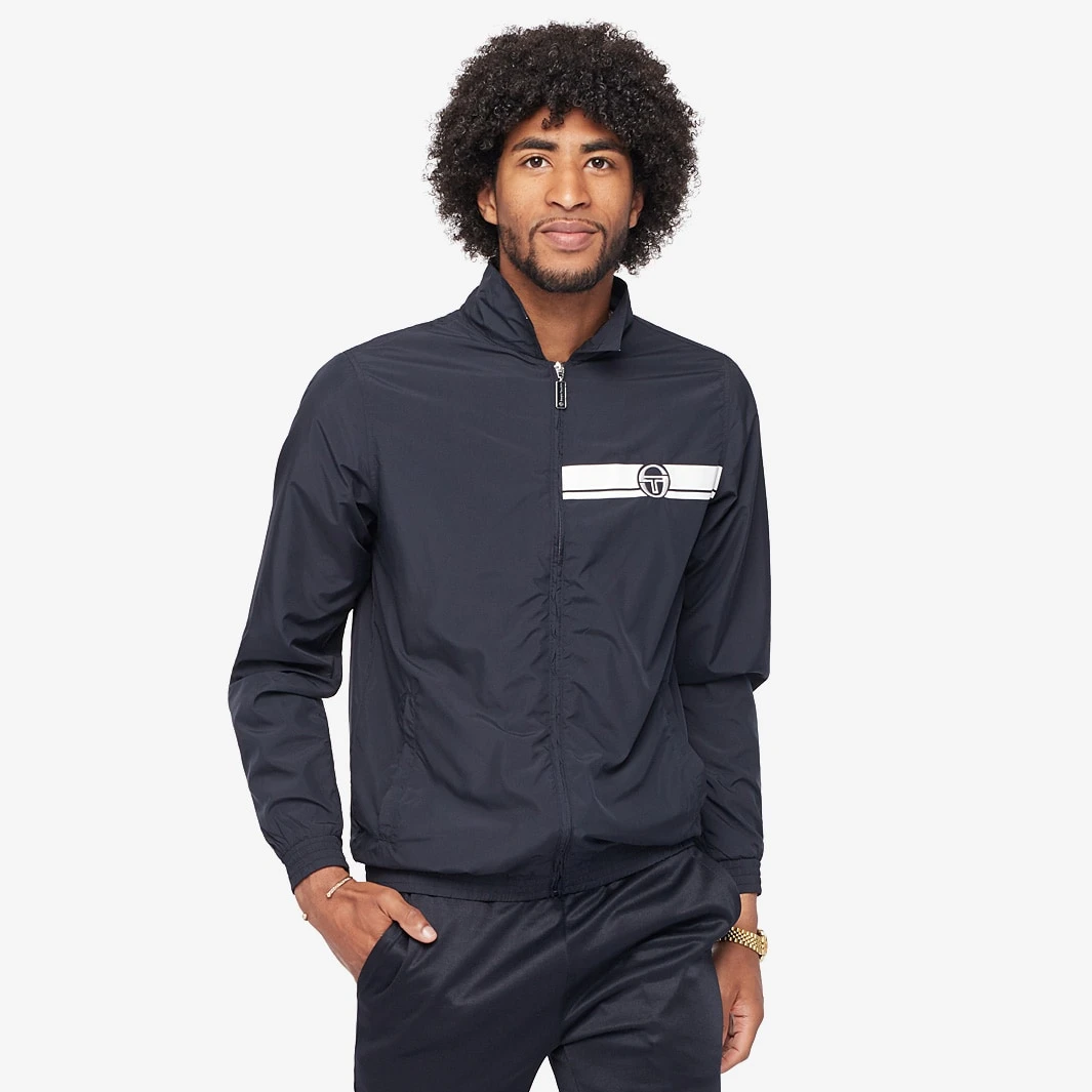 Sergio Tacchini Archivio Hugo Track Jacket - Night Sky / White