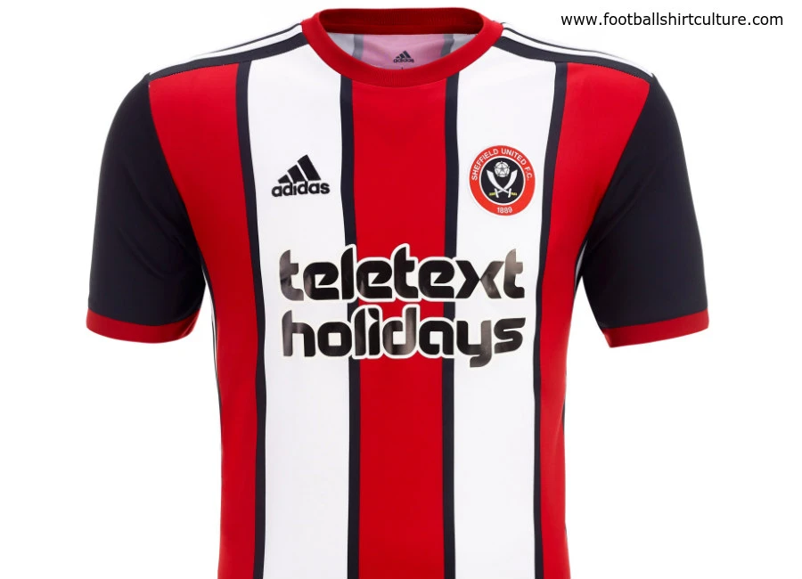 Sheffield United 17/18 Adidas Home Kit