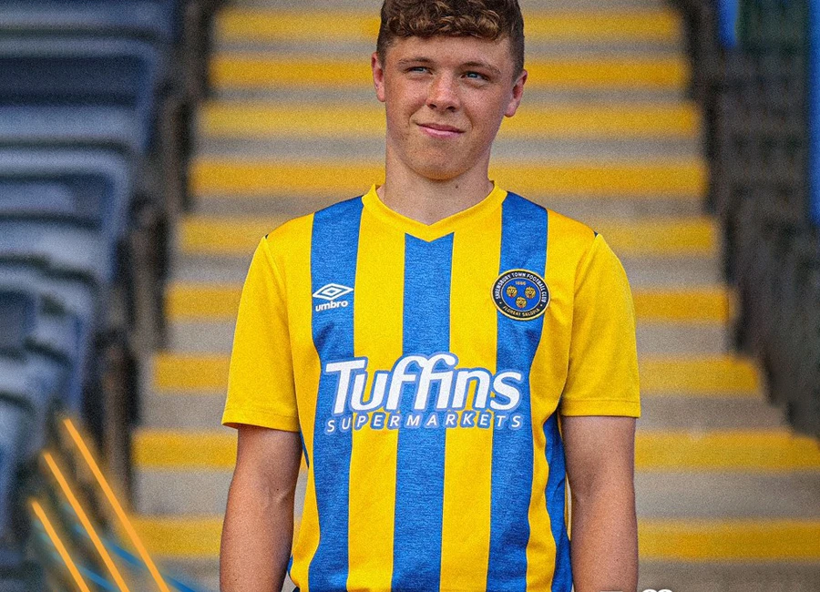 Shrewsbury Town 2021-22 Umbro Home Kit #Salop #ShrewsburyTownFC #ShrewsburyTown #umbro