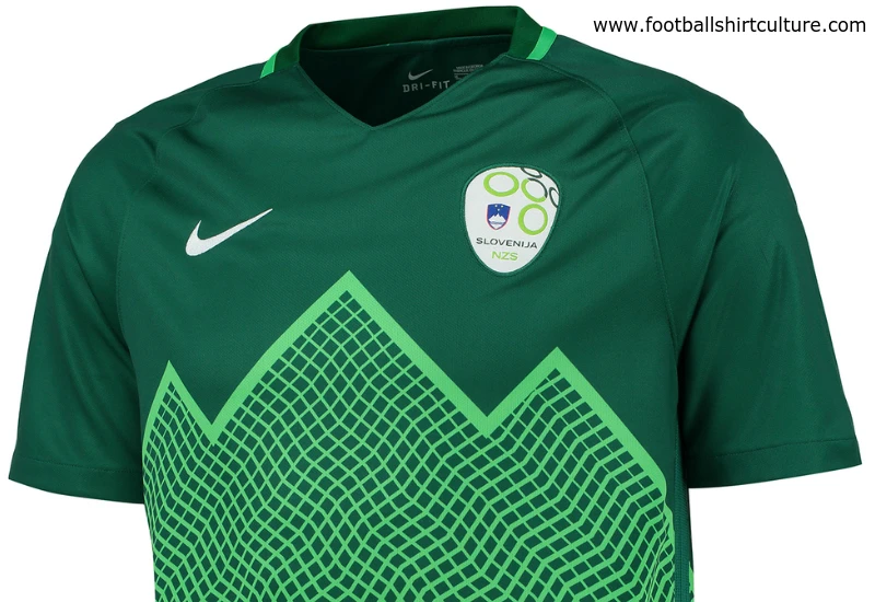 Slovenia 2016 Nike Away Football Shirt