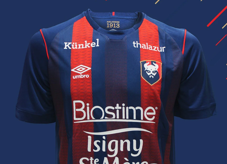 SM Caen 2020-21 Umbro Home Kit #SMCaen #TeamSMC #umbro
