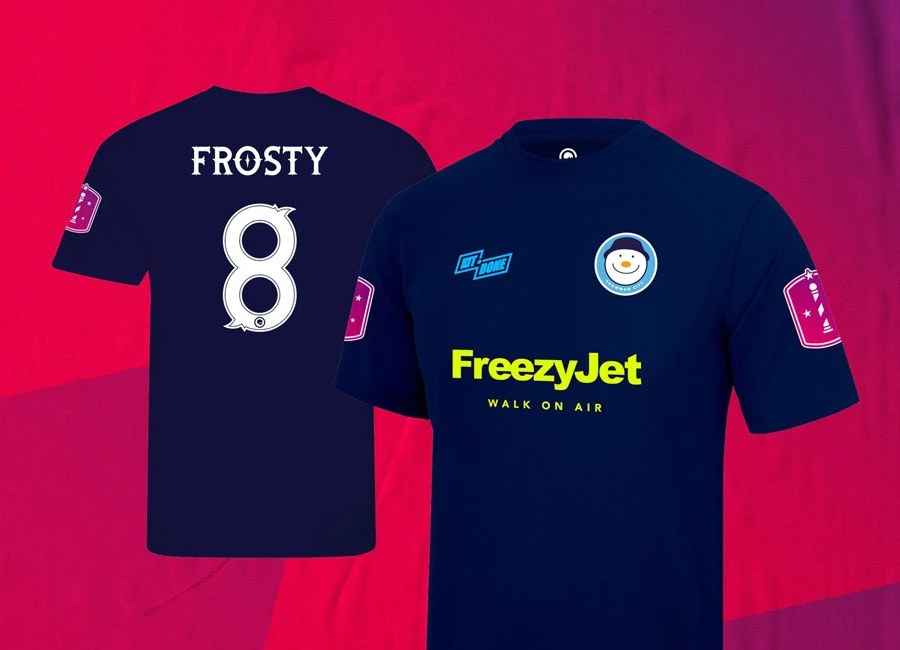 Snowman City 2020/21 Kit and Bone Jersey #footballshirt