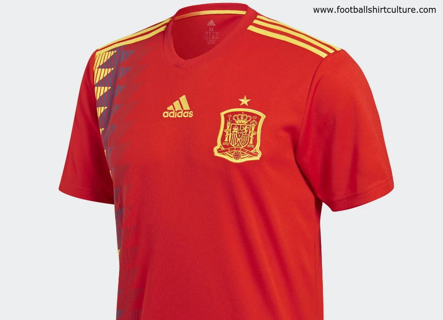 Spain 2018 World Cup Adidas Home Kit