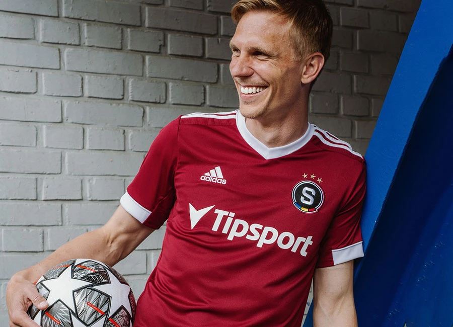Sparta Prague 2021-22 Adidas Home Shirt #acsparta #spartapraha #SpartaPrague #adidasfootball