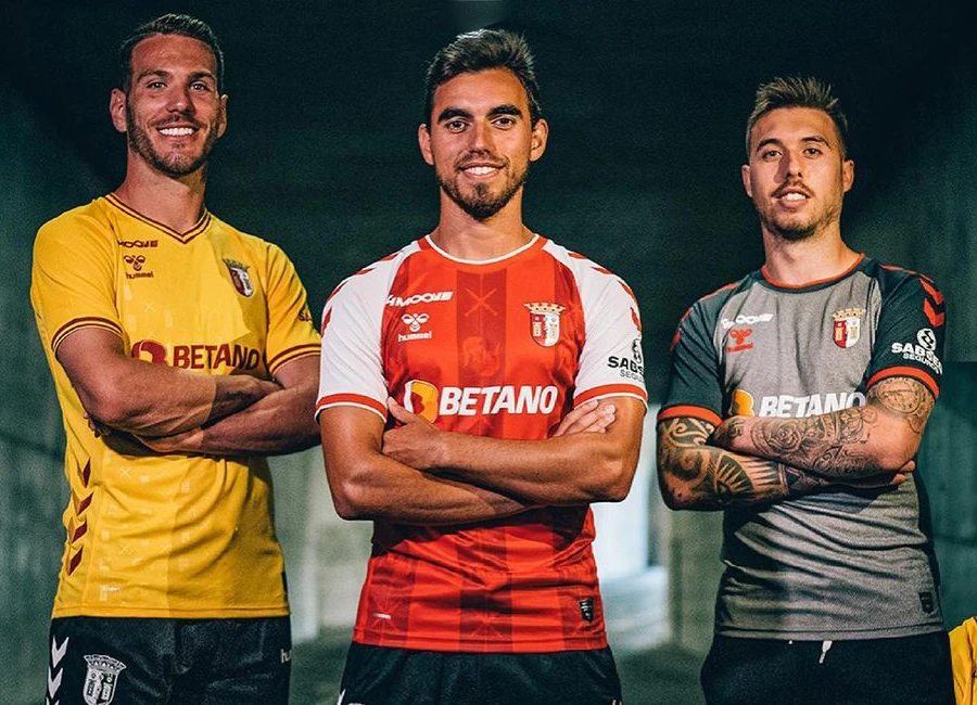 Sporting Braga 2021-22 Hummel Home, Away and Third Kits #GverreirosDoMinho #SportingBraga #VenhamElesQuemVier