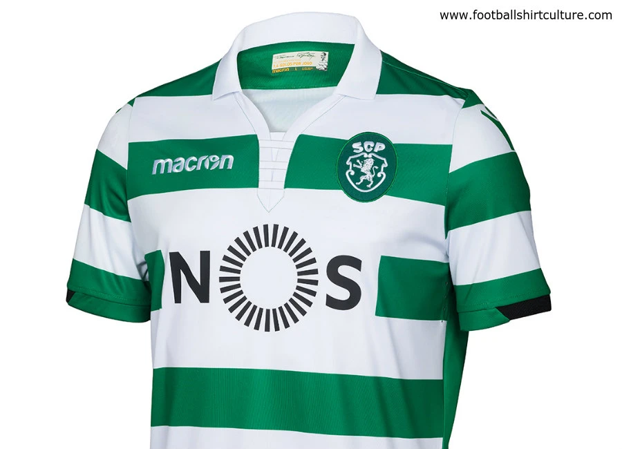 Sporting Lisbon 2018/19 Macron Home Kit