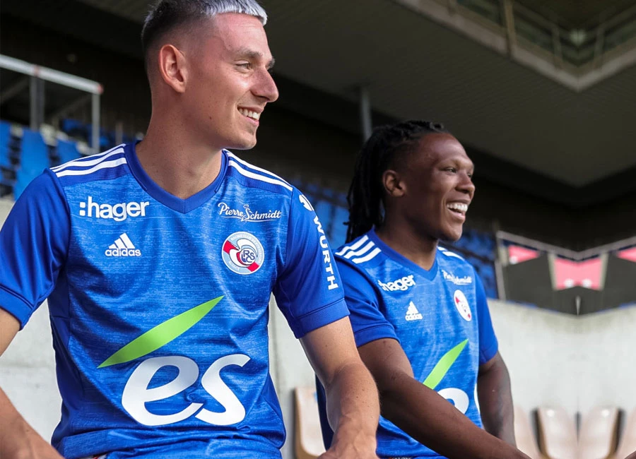 Strasbourg 2020-21 Adidas Home Kit #RCStrasbourg #RCSA #adidasfootball