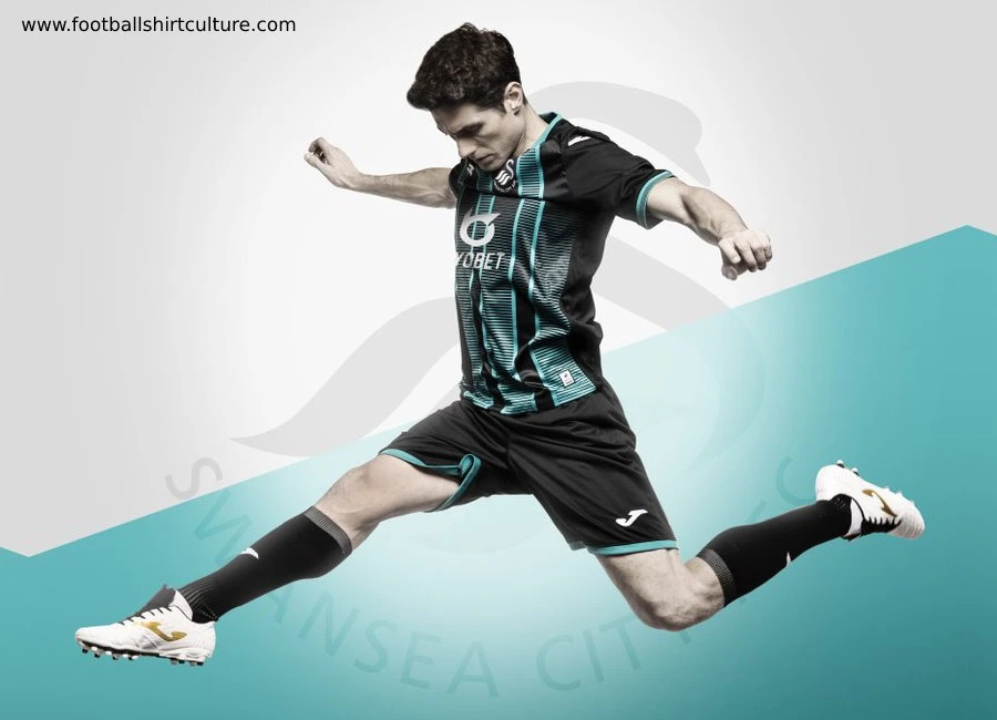 Swansea City 2019-20 Joma Away Kit #SwanseaCityAFC #Swansea #Swans