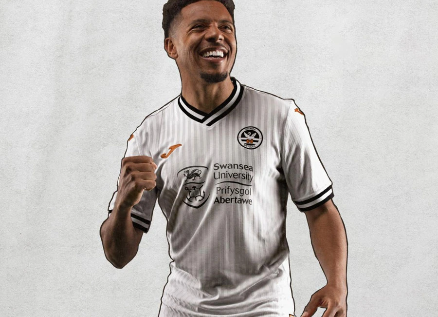 Swansea City 2021-22 Joma Home Kit #SwanseaCity #jomasport #SwanseaCityAFC