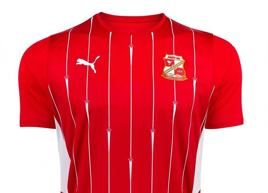 Swindon Town 2021-22 Puma Home Kit #STFC #SwindonTown #SwindonTownfc #pumafootball