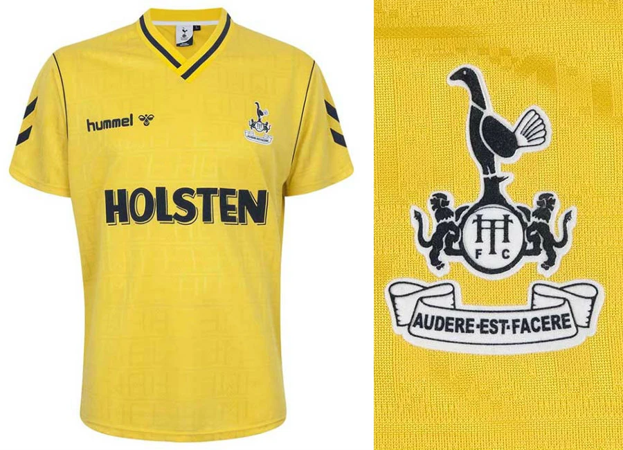 Tottenham Hotspur 1988 Hummel Away Retro Shirt