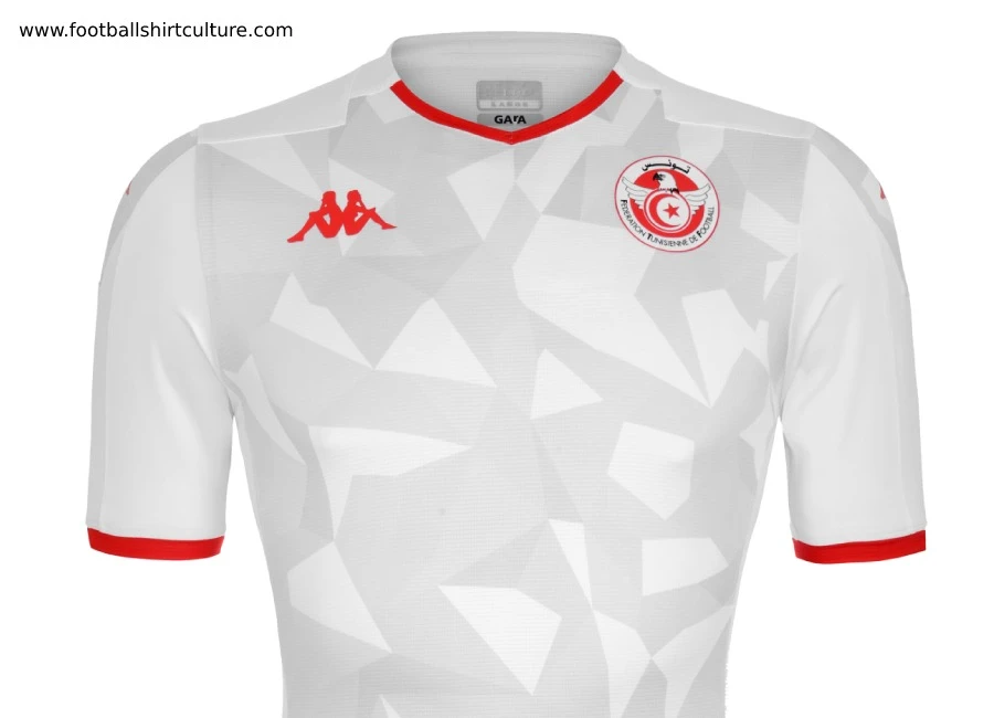 Tunisia 2019 AFCON Kappa Home Kit #kappa4tunisia #kappasport #footballshirt