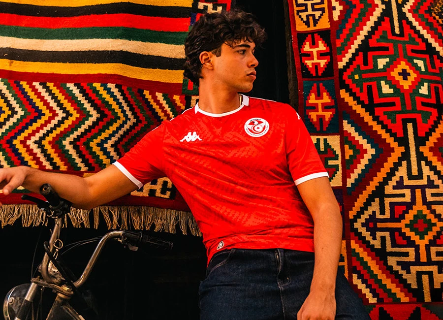 Tunisia 25/26 Kappa AFCON Home Kit