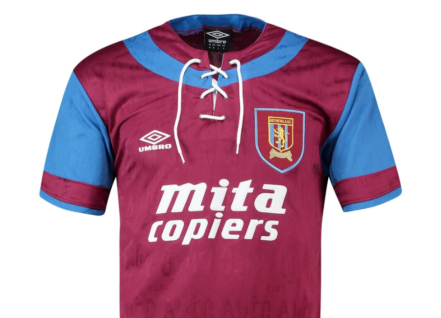 Umbro Aston Villa '92 Home Retro Shirt