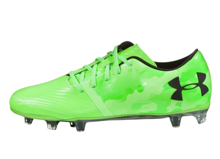 Under Armour Spotlight FG - Lime Light / Black #footballboots #soccerboots #UnderArmour