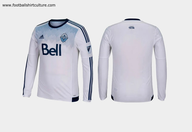 Vancouver Whitecaps 2015 Adidas Home Football Shirt