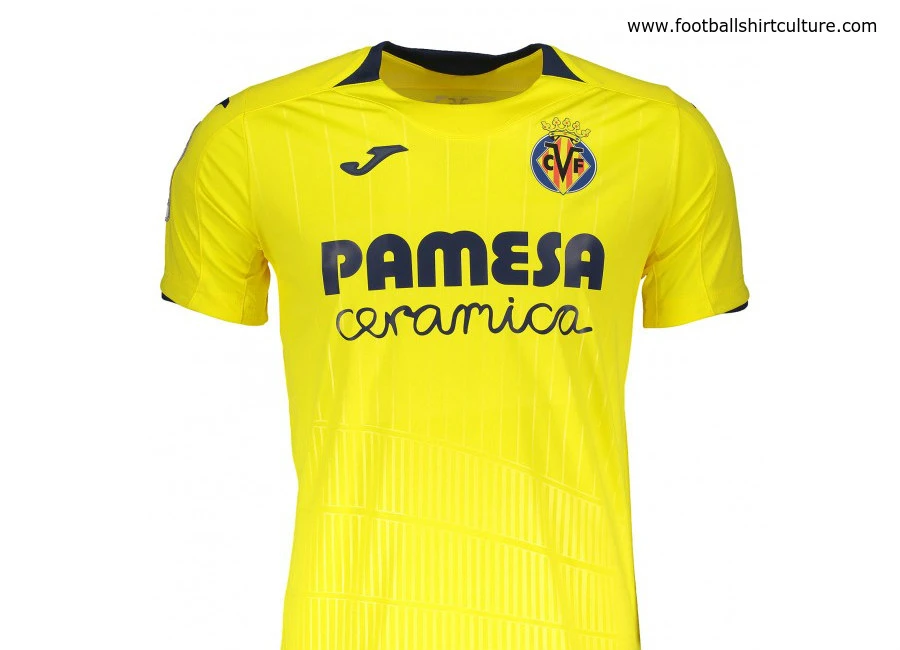 Villarreal 2018-19 Joma Home Kit