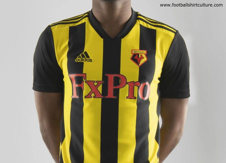 Watford 2018/19 Adidas Home Kit