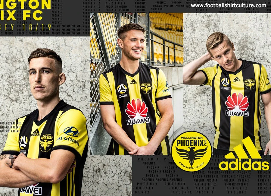 Wellington Phoenix 2018-19 Adidas Home Kit