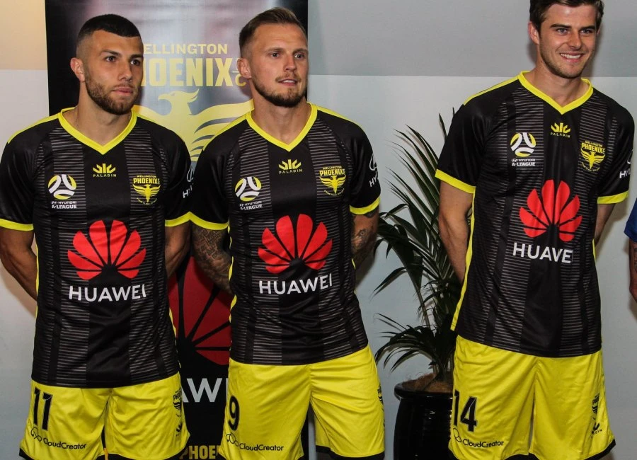 Wellington Phoenix 2019-20 Paladin Sports Away Kit #WellingtonPhoenix #StandUpWithYourNix