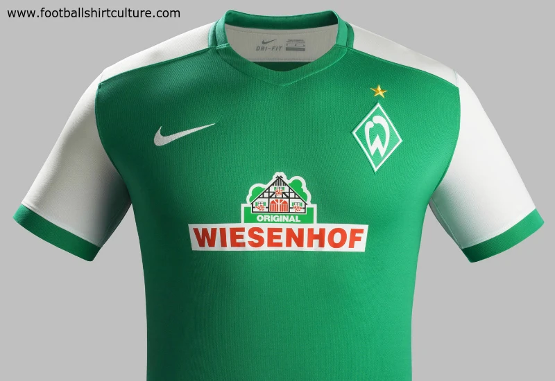 Werder Bremen 15/16 Nike Home Football Shirt