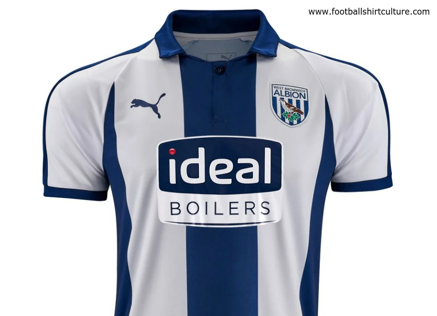 West Bromwich Albion 2018-19 Puma Home Kit