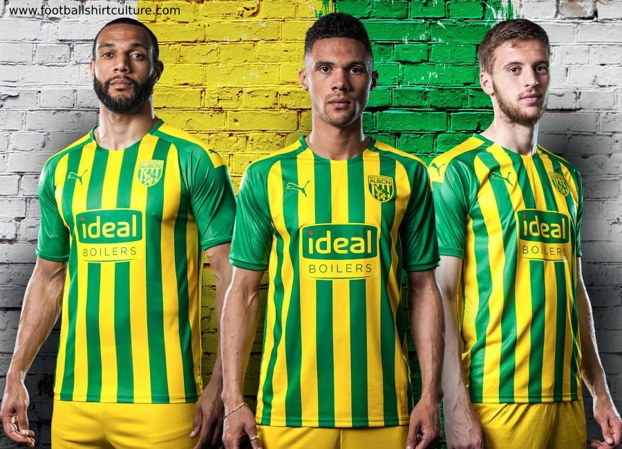 West Bromwich Albion 2019-20 Puma Away Kit #WestBromwichAlbion #footballshirt #wba #wbafc
