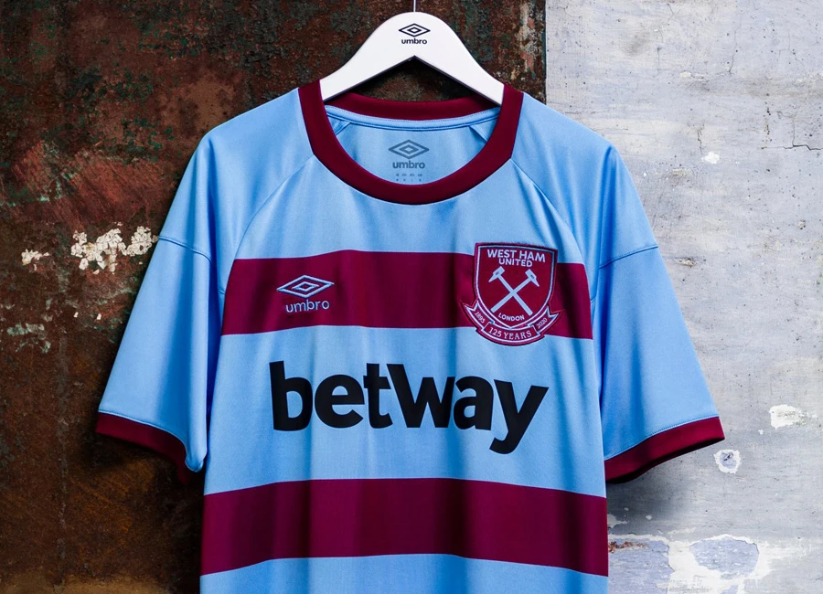 West Ham United 2020-21 Umbro Away Kit #WestHamUnited #westham #whufc #umbro