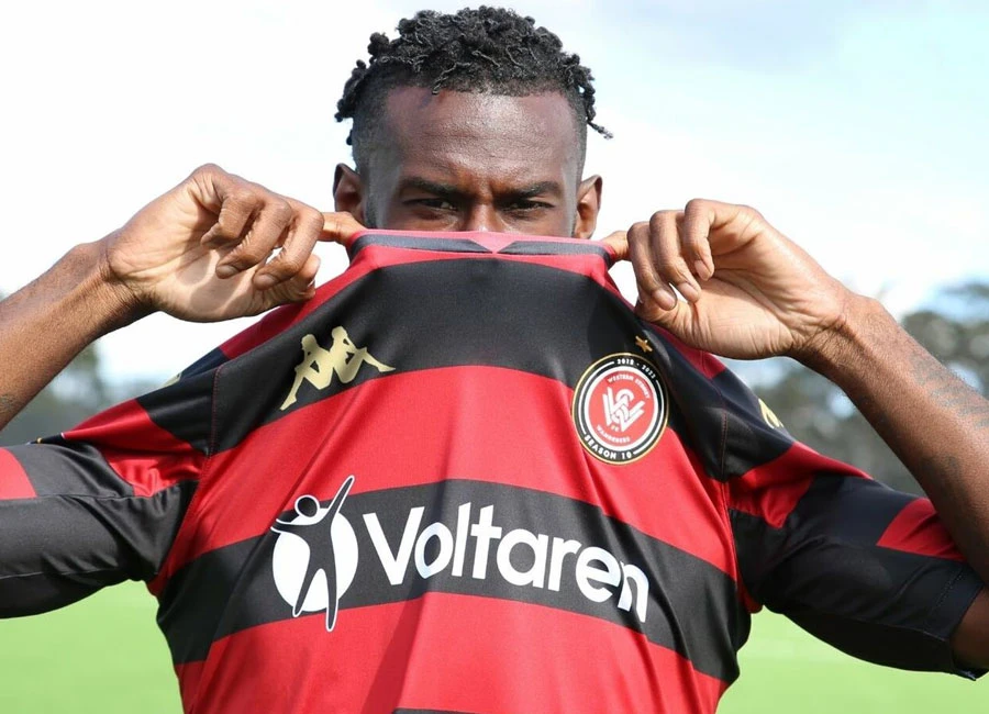 Western Sydney Wanderers 2021-22 Kappa Home Kit #WSW #WesternSydneyWanderers #kappasport