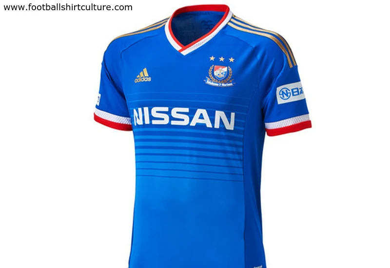 Yokohama F-Marinos 2015 Adidas Home Football Shirt