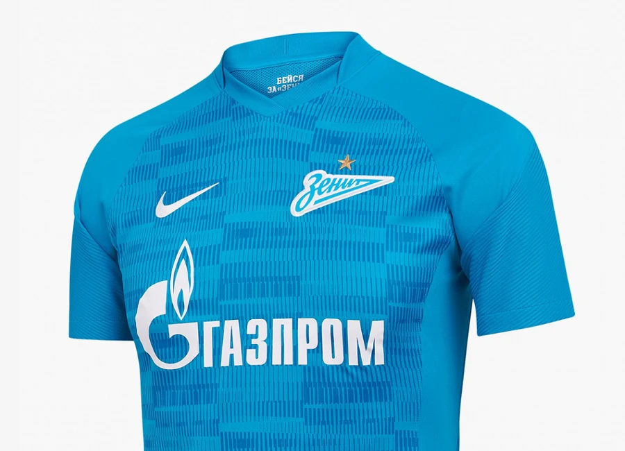 Zenit Saint Petersburg 2021-22 Nike Home Shirt #Zenit #fcZenit #ZenitSaintPetersburg #nikefootball